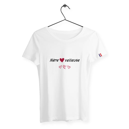 T-shirt femme mère veilleuse France édition