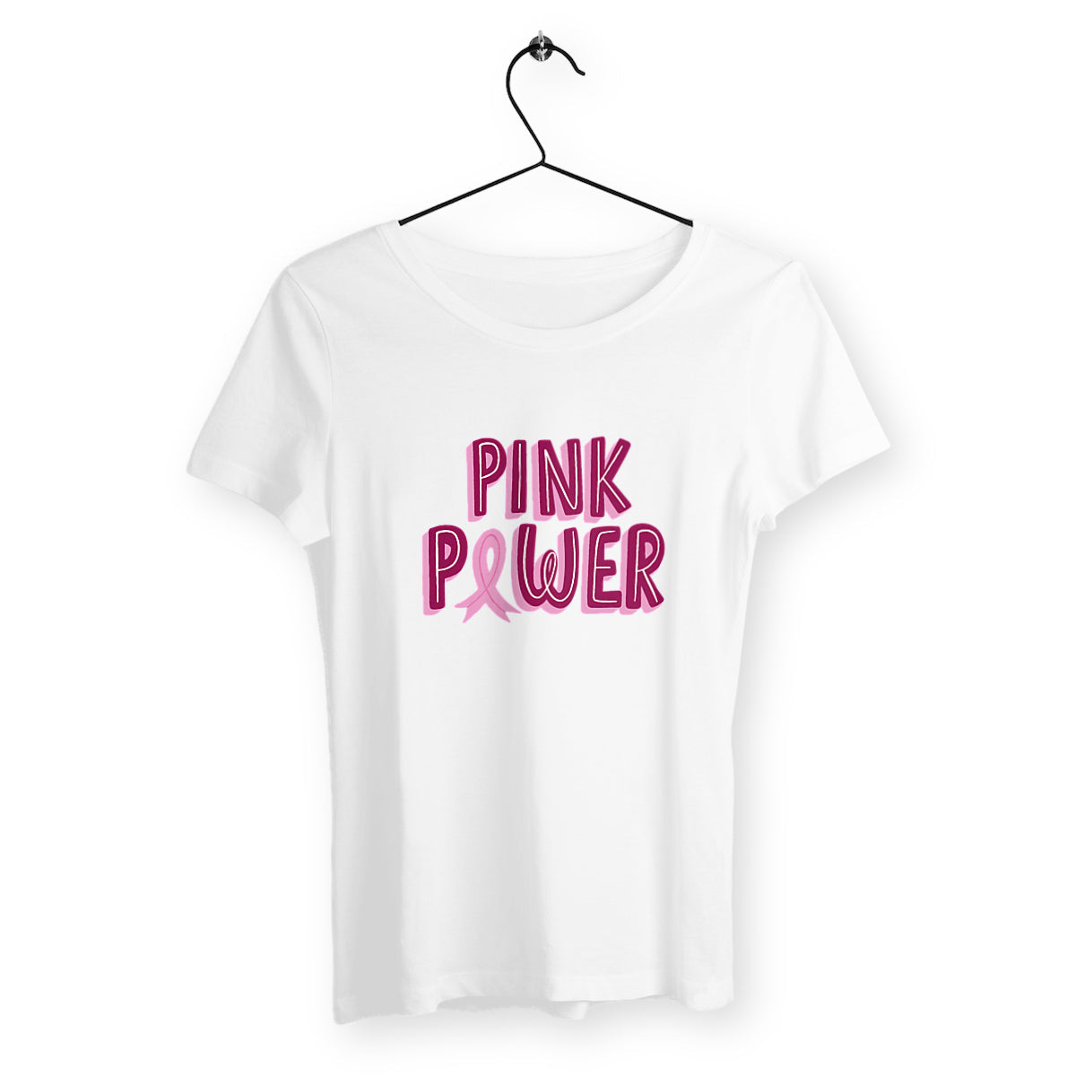 T-shirt femme pink power