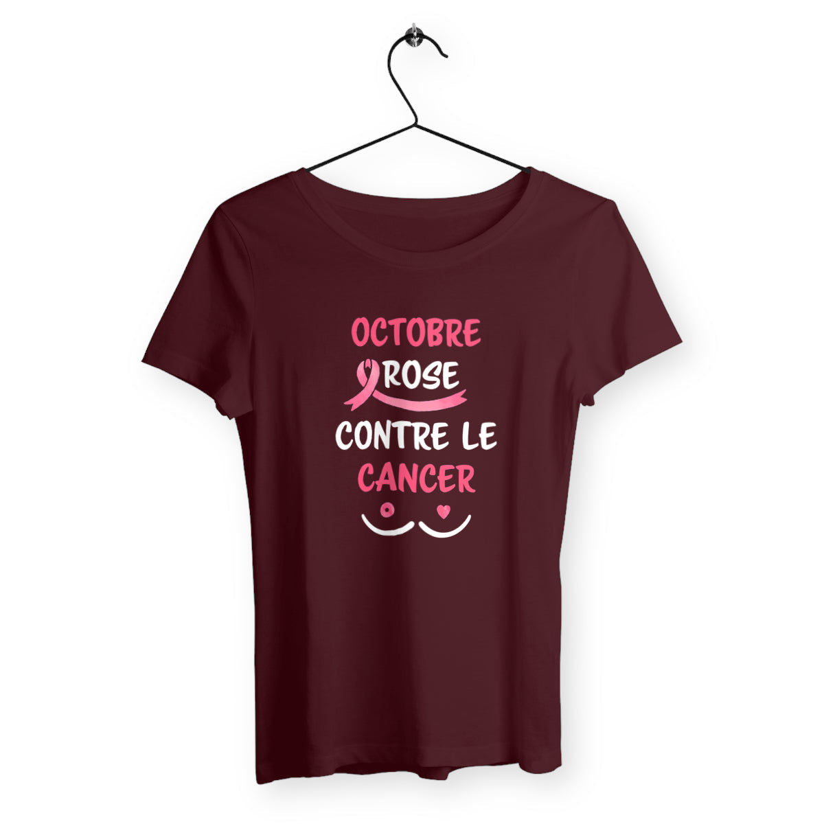 T-shirt femme octobre rose