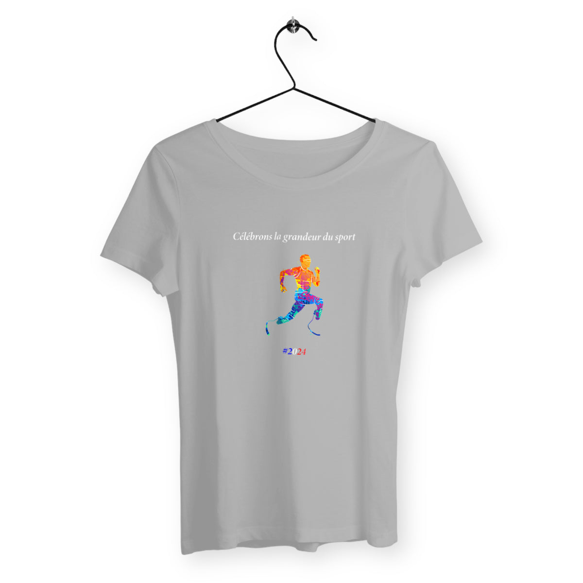 T-shirt femme athlétisme handisport