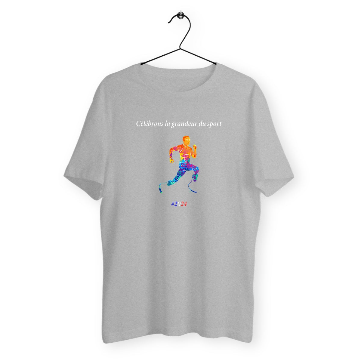 T-shirt homme athlétisme handisport