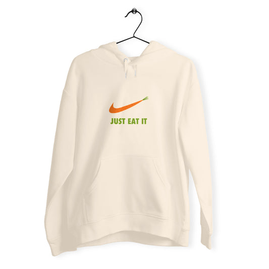 Sweat unisexe luxe just eat it vert