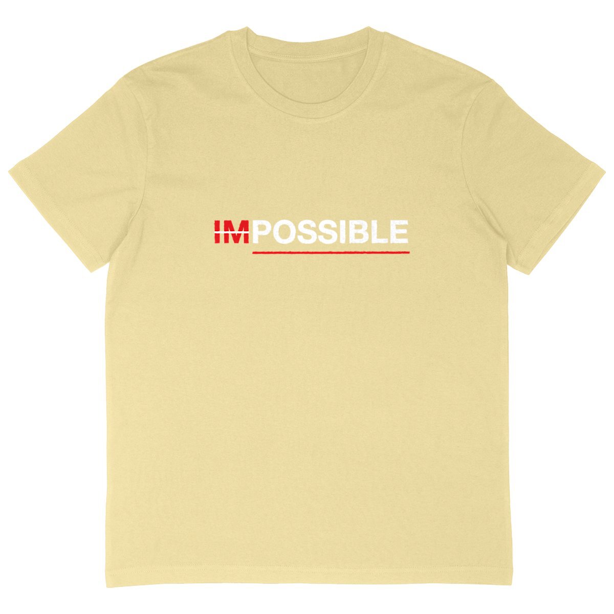 T-shirt homme oversize "possible"