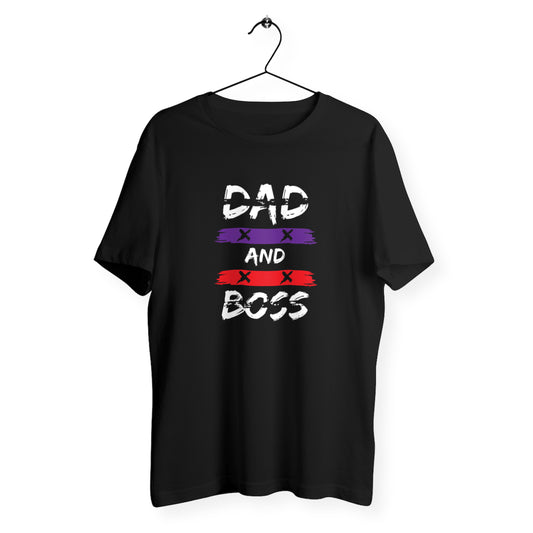 T-shirt homme homme Dad and boss