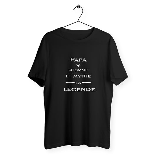 T-shirt homme papa la légende