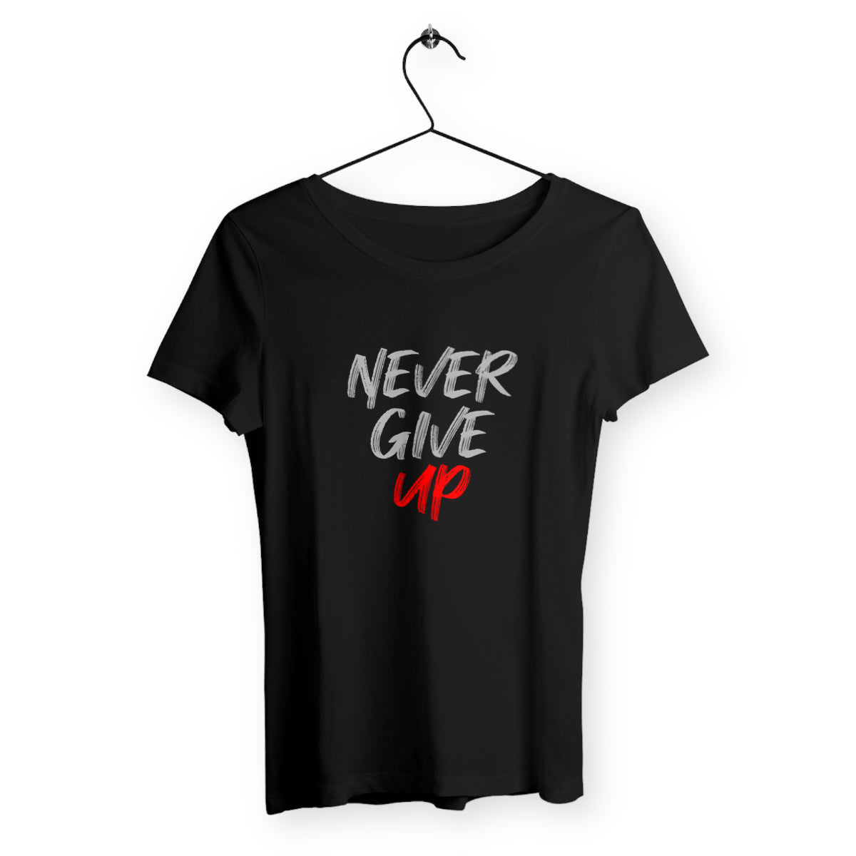 T-shirt femme never give up