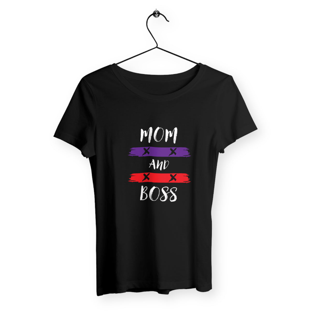 T-shirt femme Mom and boss
