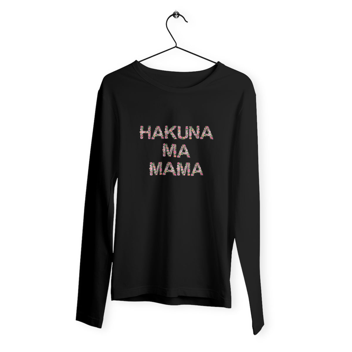 T-shirt manches longues femme hakuna ma mama